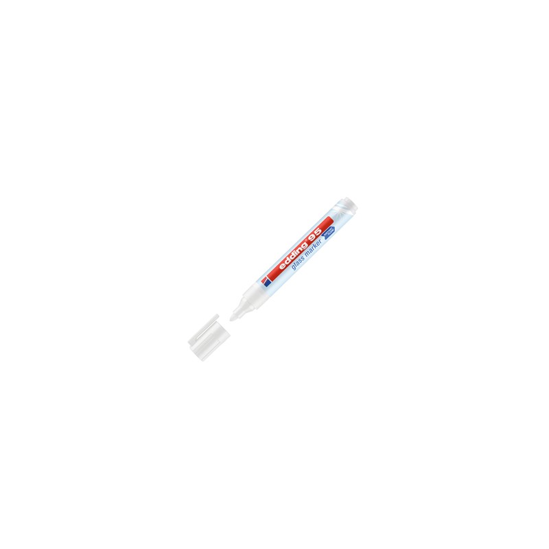 Marcatore per vetro EDDING E-95 bianco