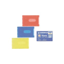 BUSTA PORTA CARDS 8,5X5,4 02/7828 PVC RIGIDO TRASPARENTE FAVORIT - Conf da 100 pz.