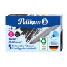 Scatola 5 cartucce sferografica KM5 ECO nero Pelikan - Conf da 10 pz.