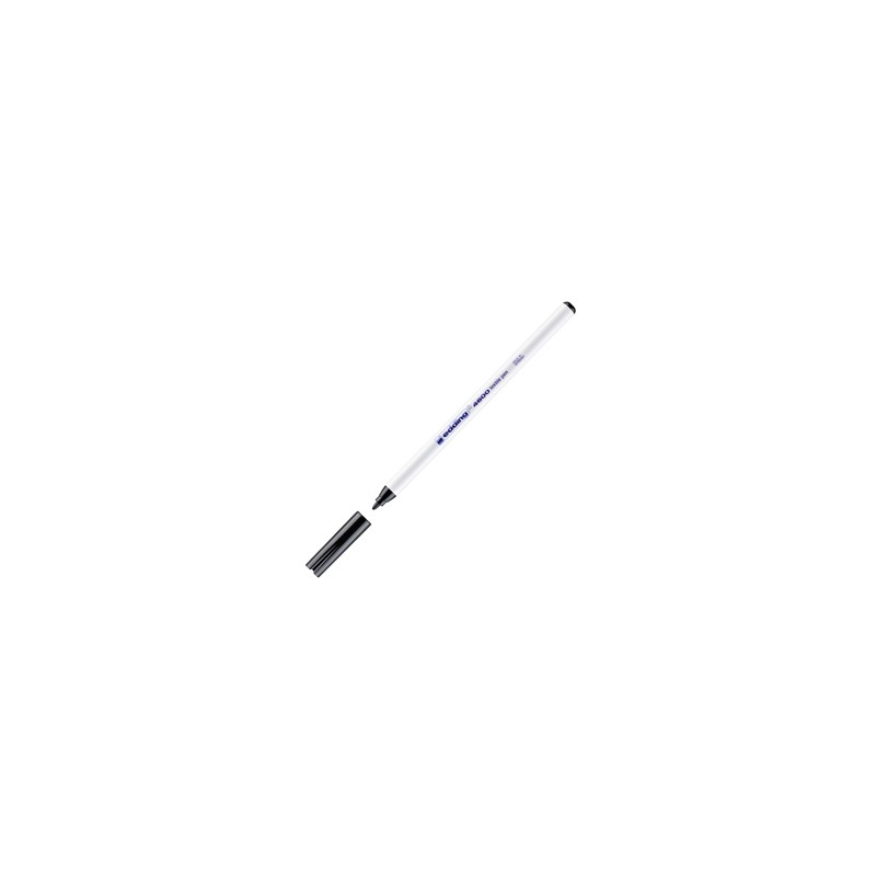 MARCATORE EDDING 4600 NERO P.CONICA 1MM PER TESSUTO - Conf da 10 pz.