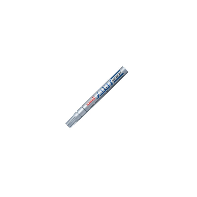 Marcatore UNI PAINT PX20 punta conica 2,8mm argento UNI MITSUBISHI