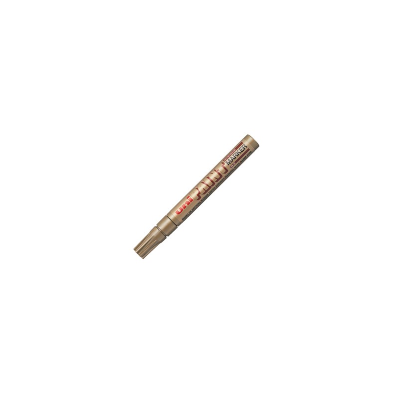 Marcatore UNI PAINT PX20 punta conica 2,8mm oro UNI MITSUBISHI