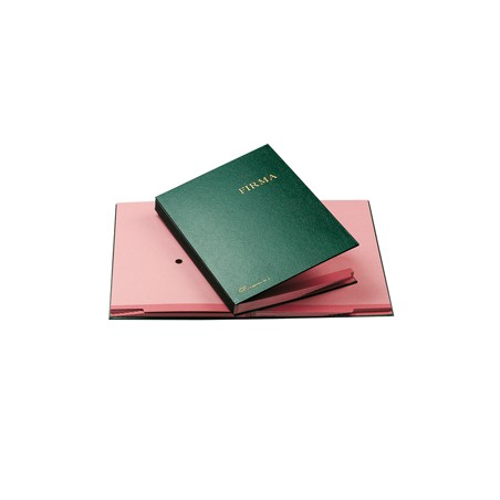 LIBRO FIRMA 14 PAGINE VERDE 24X34CM 614-E FRASCHINI