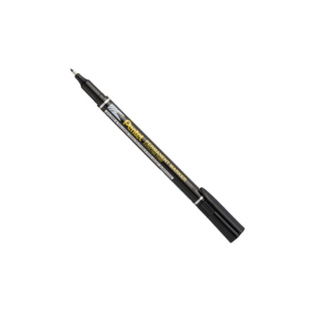 Marcatore permanente NF 450 nero punta extra-fine AmiKo Pentel - Conf da 12 pz.