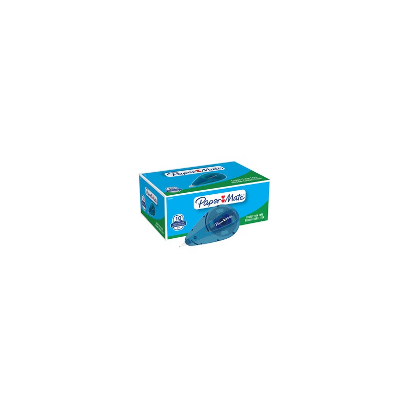 Correttore a nastro E-Line mini 5mmx6mt Papermate - Conf da 10 pz.