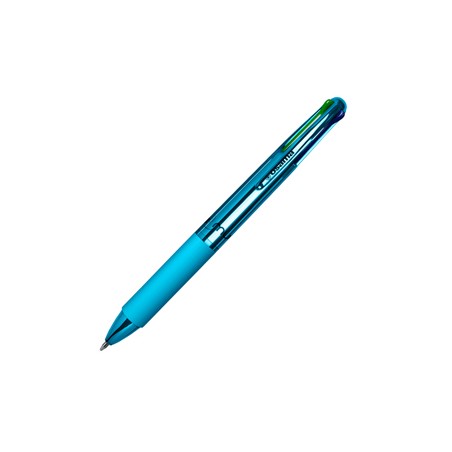 Penna sfera 4 colori 4 Multi 1.0mm Chrome sky OSAMA - Conf da 12 pz.