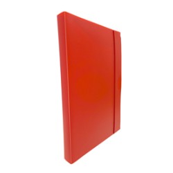 CARTELLINA PROGETTO 3 U140 ROSSO C/ELASTICO 24X35 DORSO 3 - Conf da 10 pz.