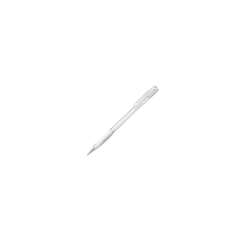 ROLLER GEL HYBRID GRIP LUNA K118 BIANCO PENTEL 0,8MM - Conf da 12 pz.