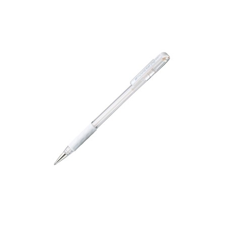 ROLLER GEL HYBRID GRIP LUNA K118 BIANCO PENTEL 0,8MM - Conf da 12 pz.