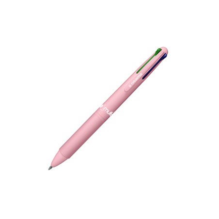 Penna sfera 4 colori 4 Multi 1.0mm Pastel baby pink OSAMA - Conf da 12 pz.