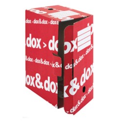 Scatola archivio DOXDOX 170x350x250mm REXEL - Conf da 12 pz.