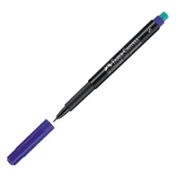 PENNARELLO MULTIMARK BLU 0,4 SUPERFINE FABER-CASTELL - Conf da 10 pz.