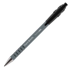 Penna sfera scatto Flexgrip Gel 0.7 nero Papermate - Conf da 12 pz.
