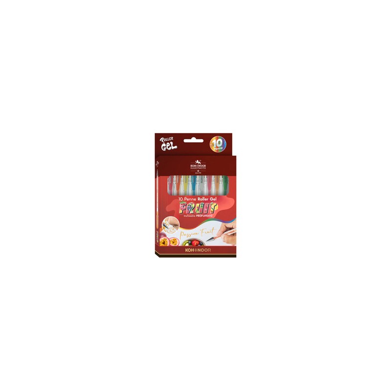 ASTUCCIO 10 ROLLER KOH-I-GEL COLORI FRUIT