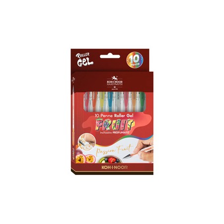 ASTUCCIO 10 ROLLER KOH-I-GEL COLORI FRUIT