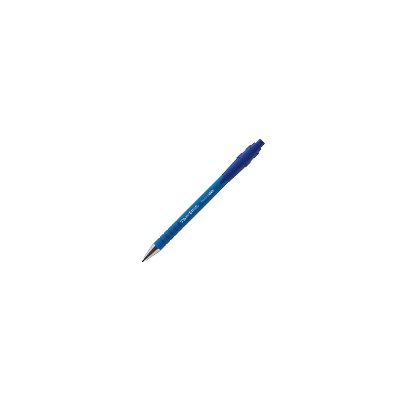 Penna sfera scatto Flexgrip Gel 0.7 blu Papermate - Conf da 12 pz.