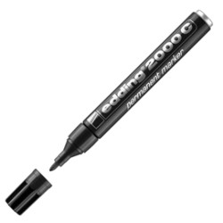 MARCATORE EDDING 2000C NERO P.CONICA - Conf da 10 pz.
