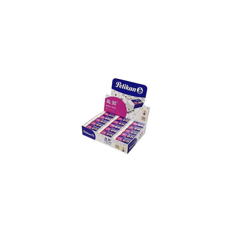 Box 30 gomme AL 30 vinile Pelikan