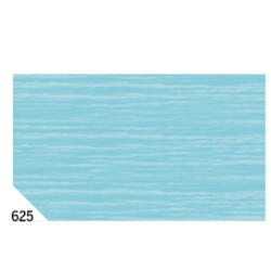 10RT CARTA CRESPA AZZURRO 625 (50X250CM) 48gr/m Rex Sadoch