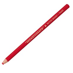 Matita dermotografica 7600 rosso UNI MITSUBISHI - Conf da 12 pz.