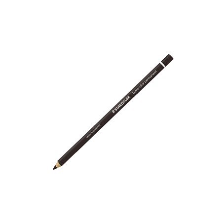 MATITA LUMOCOLOR PERMANENTE GLASOCHROM NERO STAEDTLER - Conf da 12 pz.