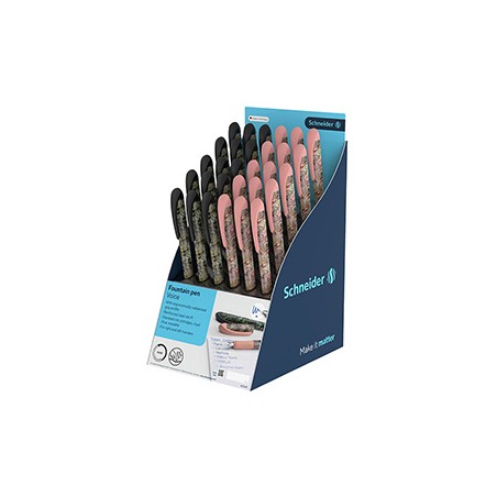 Expo 30 penne stilografiche Voice fantasie assortite Schneider