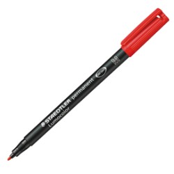 PENNARELLO LUMOCOLOR PERMANENT 317 M 1.0MM ROSSO - Conf da 10 pz.
