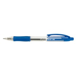 Penna sfera scatto EASY GEL tratto 0,5mm blu TRATTO - Conf da 10 pz.