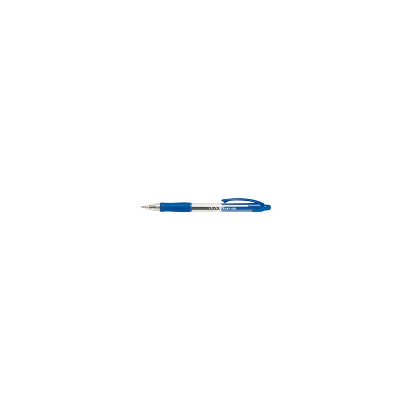 Penna sfera scatto EASY GEL tratto 0,5mm blu TRATTO - Conf da 10 pz.