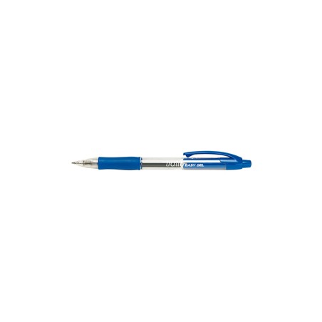 Penna sfera scatto EASY GEL tratto 0,5mm blu TRATTO - Conf da 10 pz.