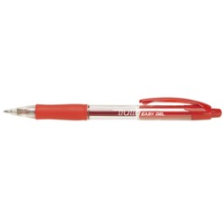 Penna sfera scatto EASY GEL tratto 0,5mm rosso TRATTO - Conf da 10 pz.