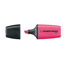 EVIDENZIATORE STABILO BOSS MINI ROSA - Conf da 10 pz.