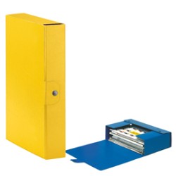 Scatola progetto C26 25x35cm dorso 6 giallo ESSELTE - Conf da 5 pz.