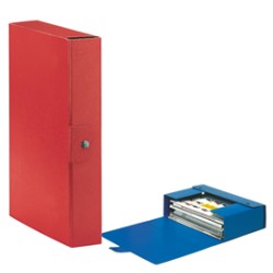 Scatola progetto C26 25x35cm dorso 6 rosso ESSELTE - Conf da 5 pz.