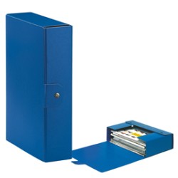 Scatola progetto C28 25x35cm dorso 8 blu ESSELTE - Conf da 5 pz.