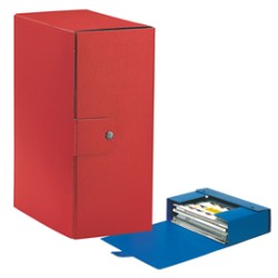 Scatola progetto C35 25x35cm dorso 15 rosso ESSELTE - Conf da 5 pz.