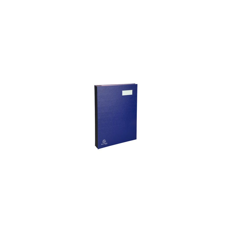 Libro Firma 20 pagine Blu 24X35cm 57022E Exacompta