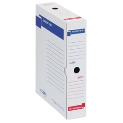 Scatola archivio MEMORY X80 25x35cm dorso 8cm SEI ROTA - Conf da 10 pz.