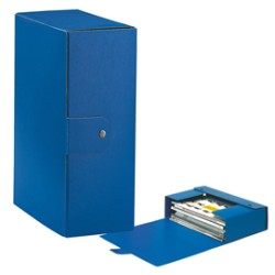 Scatola progetto C32 25x35cm dorso 12 blu ESSELTE - Conf da 5 pz.