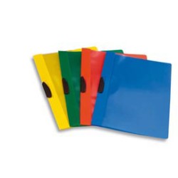 CARTELLINA CON MOLLA VIDEO CLIPPER F006 ROSSO - Conf da 10 pz.