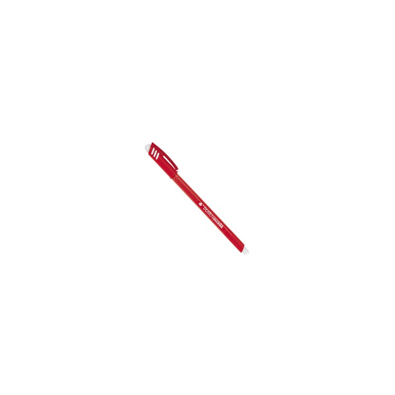Penna sfera cancellabile CANCELLIK 1,0mm rosso TRATTO - Conf da 12 pz.