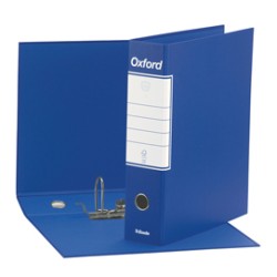 Registratore OXFORD G83 blu dorso 8cm f.to commerciale ESSELTE - Conf da 6 pz.