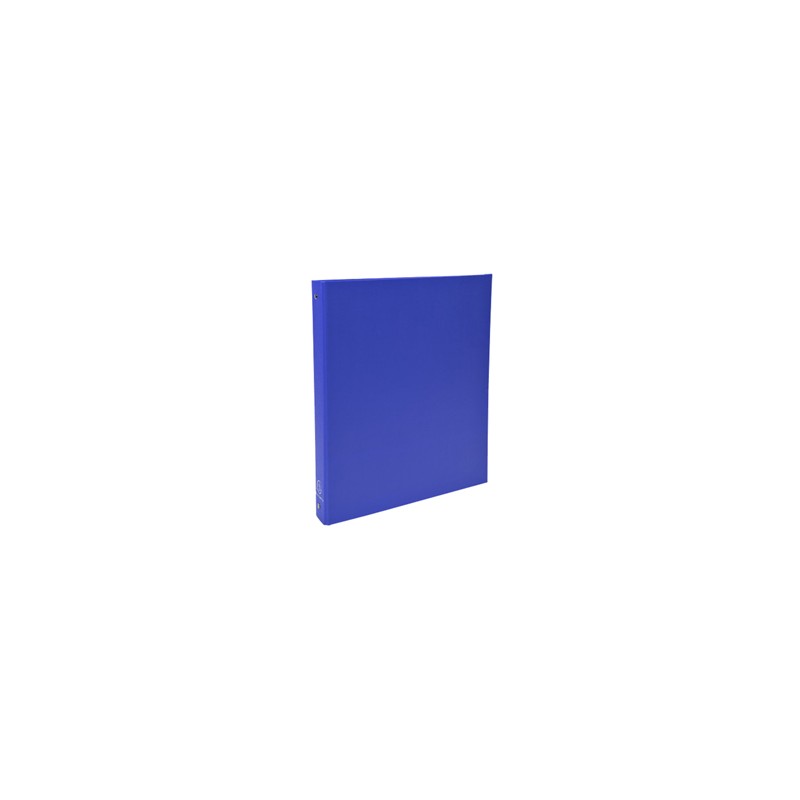 Raccoglitore foderato polipropilene 4anelli 30mm A4 blu scuro 51372E Exacompta - Conf da 20 pz.