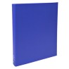 Raccoglitore foderato polipropilene 4anelli 30mm A4 blu scuro 51372E Exacompta - Conf da 20 pz.