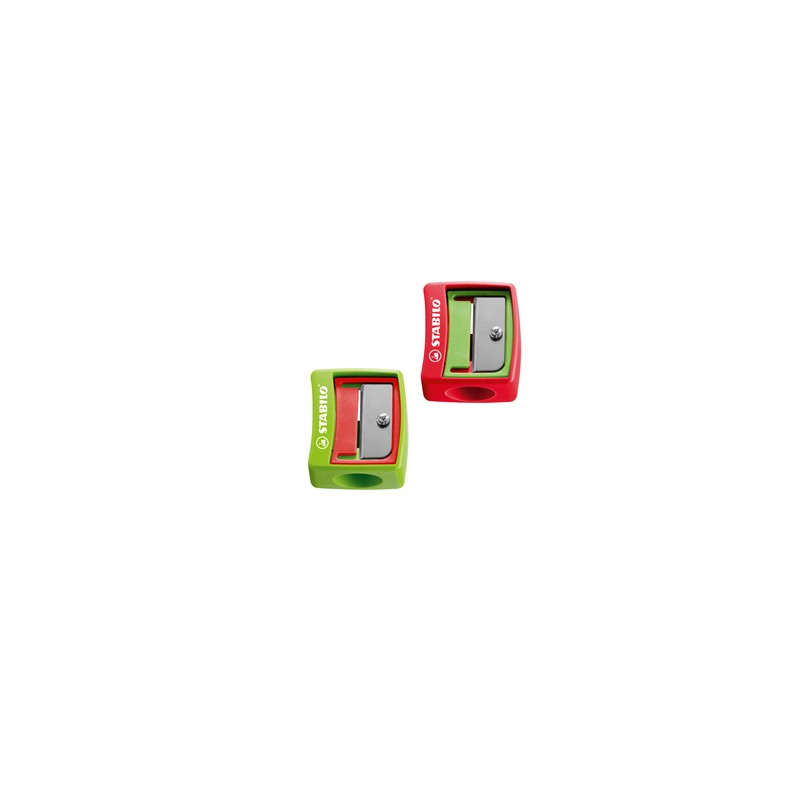 Temperamatite WOODY STABILO 1 foro per pastelli con mina XXL 10mm - Conf da 12 pz.