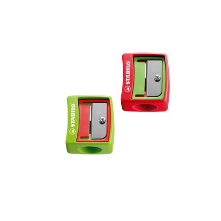 Temperamatite WOODY STABILO 1 foro per pastelli con mina XXL 10mm - Conf da 12 pz.