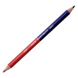 SCATOLA 12 MATITE BICOLORE GROSSA ROSSO-BLU H3423 KOHINOOR