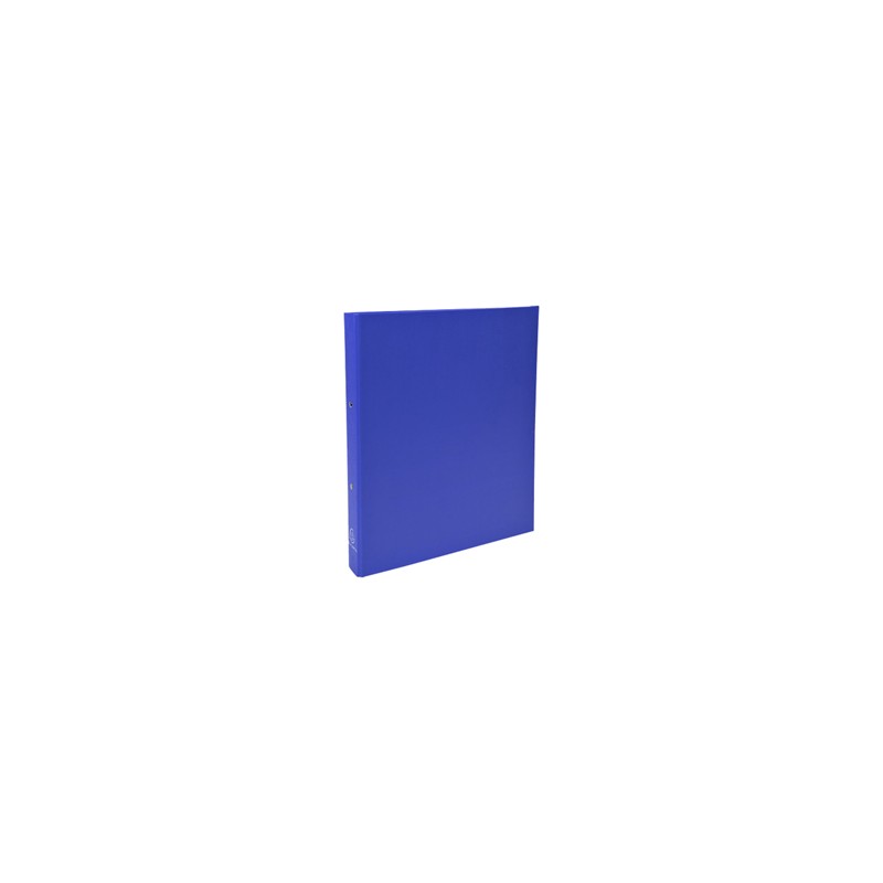 Raccoglitore foderato polipropilene 2 anelli 30mm A4 blu scuro 54372E Exacompta - Conf da 20 pz.