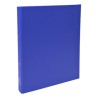 Raccoglitore foderato polipropilene 2 anelli 30mm A4 blu scuro 54372E Exacompta - Conf da 20 pz.