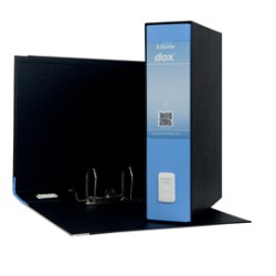 Registratore Dox 2 azzurro dorso 8cm f.to protocollo Esselte